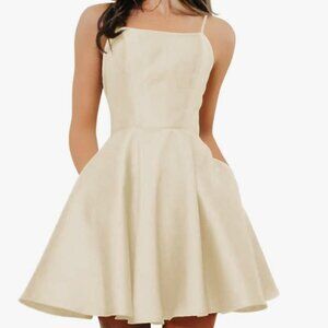 Square Neck Prom Dress